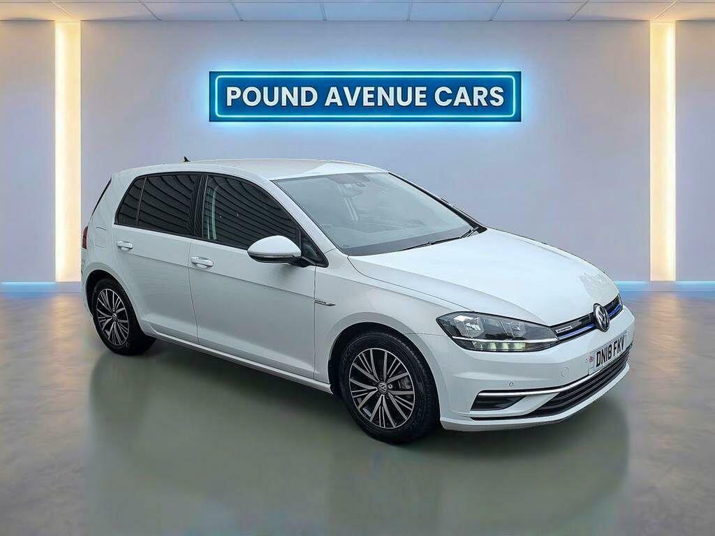 Volkswagen Golf 1.5 Tsi Evo Bluemotion Tech Se Nav Dsg Euro 6 Ss DN18FKV White #5
