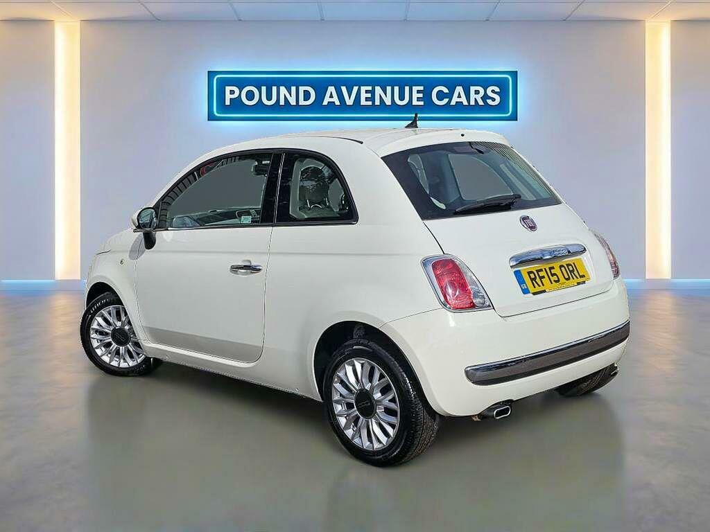 Fiat 500 Pop Star White #5