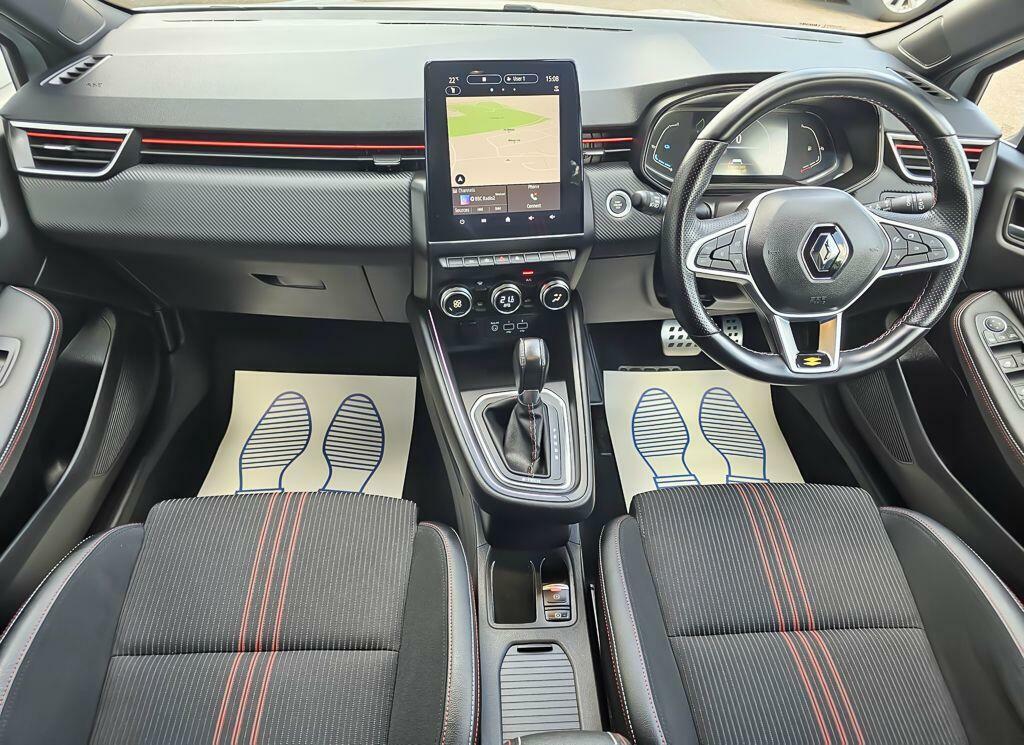 Renault Clio Rs Line White #2