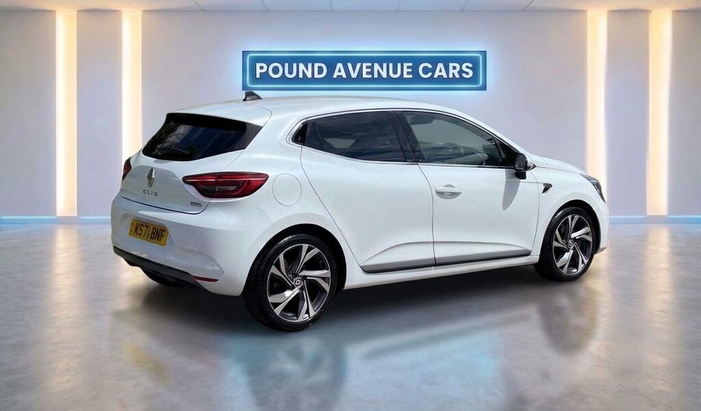 Renault Clio 1.6 E-tech Rs Line Euro 6 Ss KS71BNF White #4