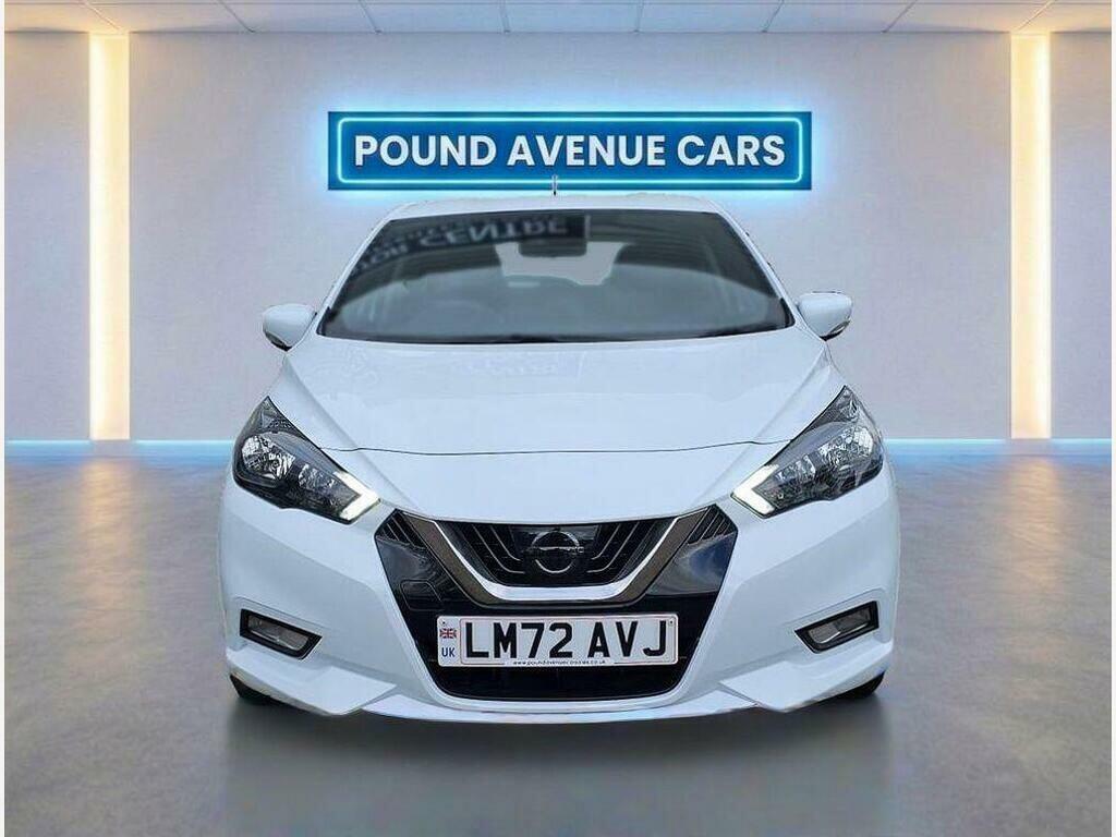 Nissan Micra Acenta White #3