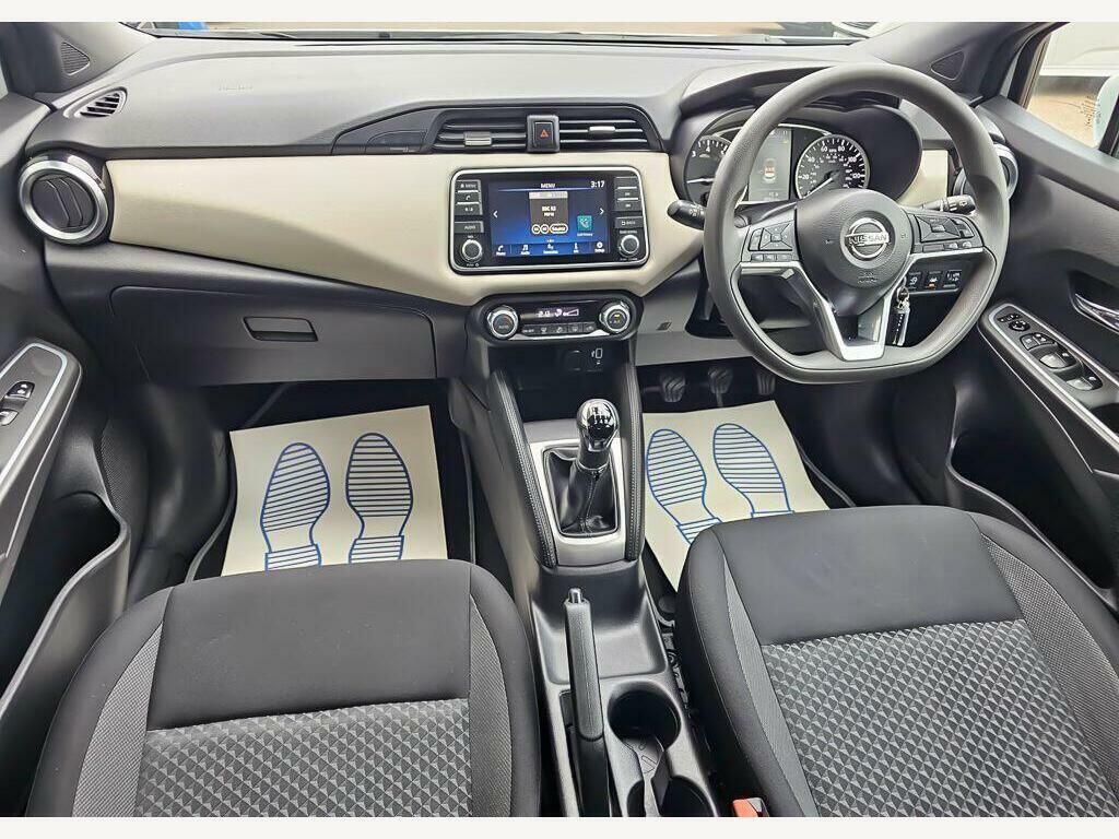 Nissan Micra Acenta White #2