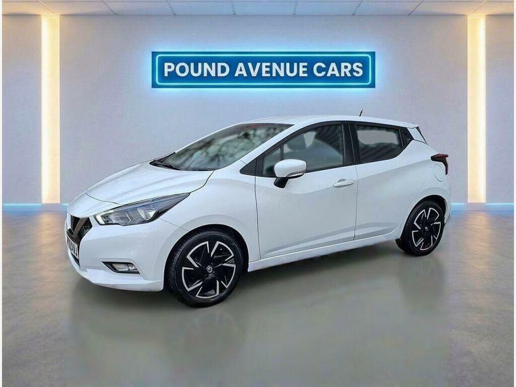 Nissan Micra Acenta White #6