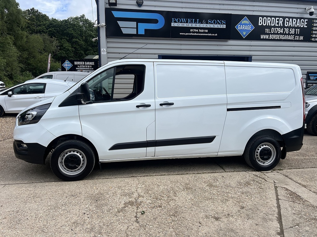 Ford Transit Custom 300 Ecoblue Leader LJ72HUS White #4