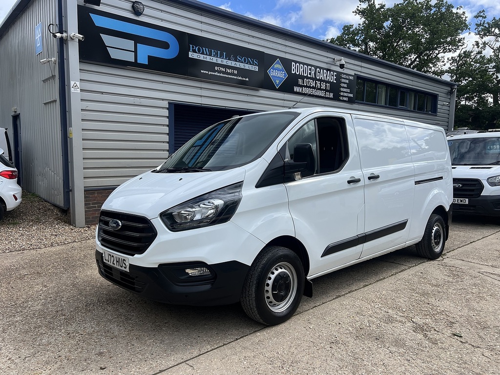 Ford Transit Custom 300 Ecoblue Leader LJ72HUS White #2