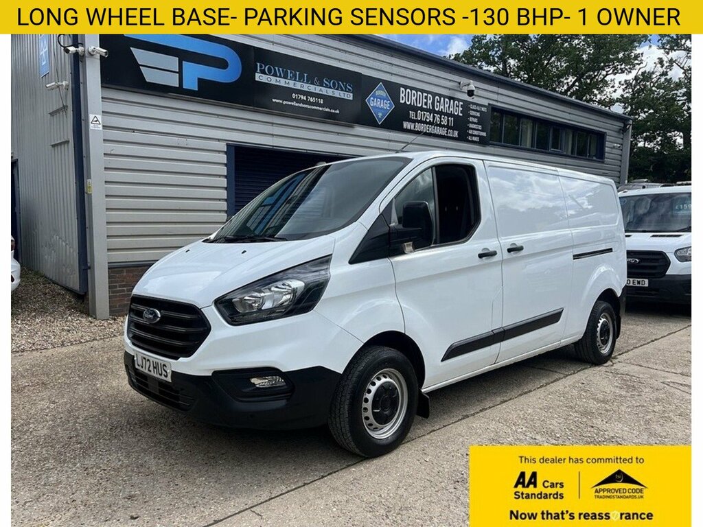 Ford Transit Custom 300 Ecoblue Leader White