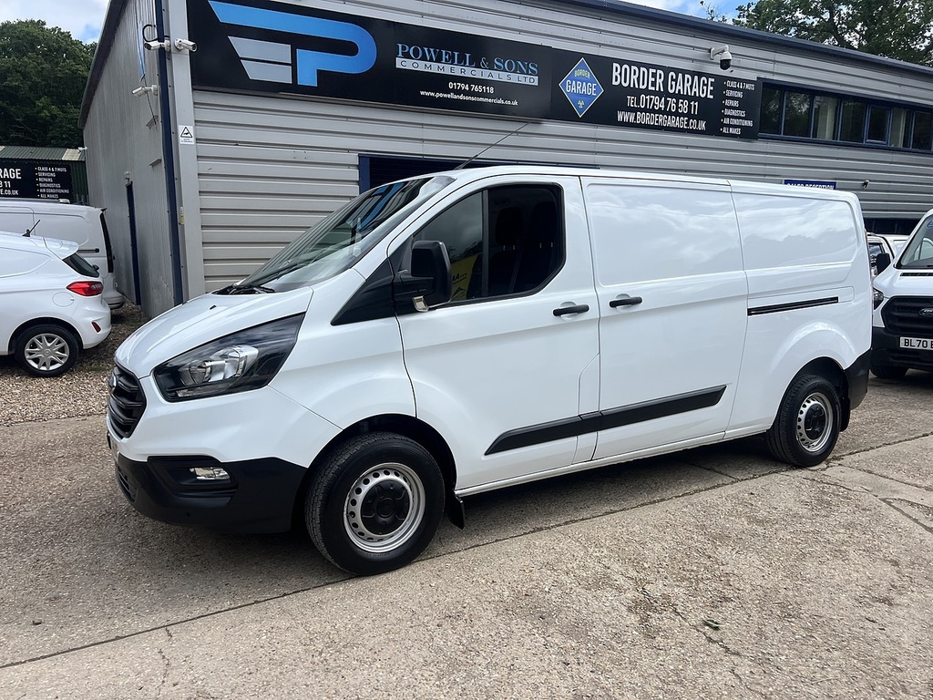 Ford Transit Custom 300 Ecoblue Leader LJ72HUS White #3