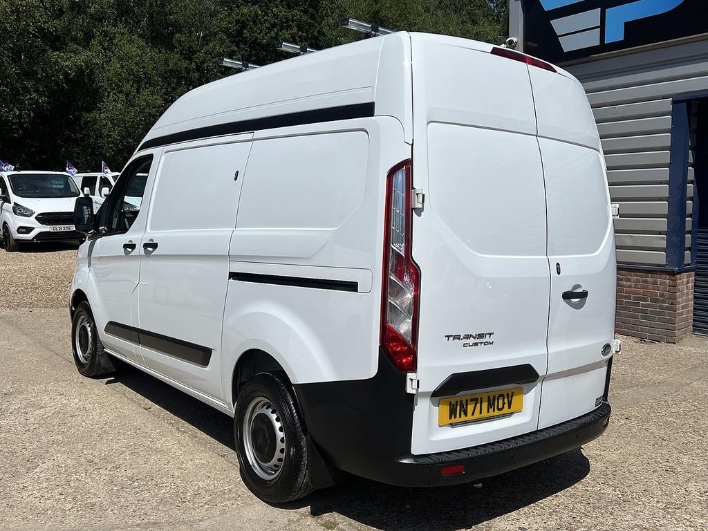 Ford Transit Custom 300 Ecoblue Leader WN71MOV White #6