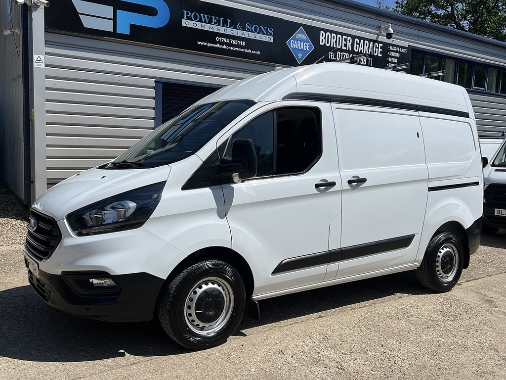 Ford Transit Custom 300 Ecoblue Leader WN71MOV White #3