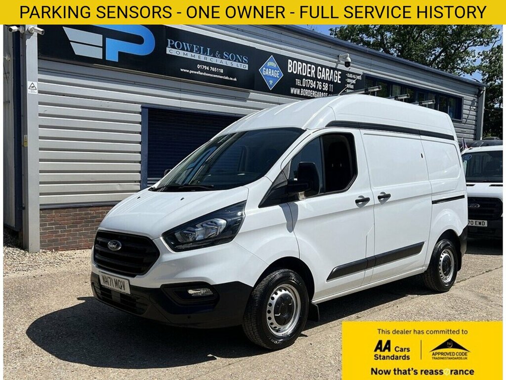Ford Transit Custom 300 Ecoblue Leader WN71MOV White