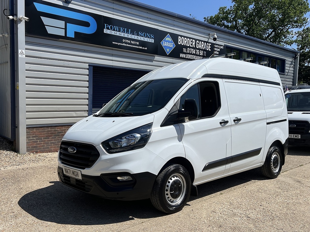 Ford Transit Custom 300 Ecoblue Leader WN71MOV White #2