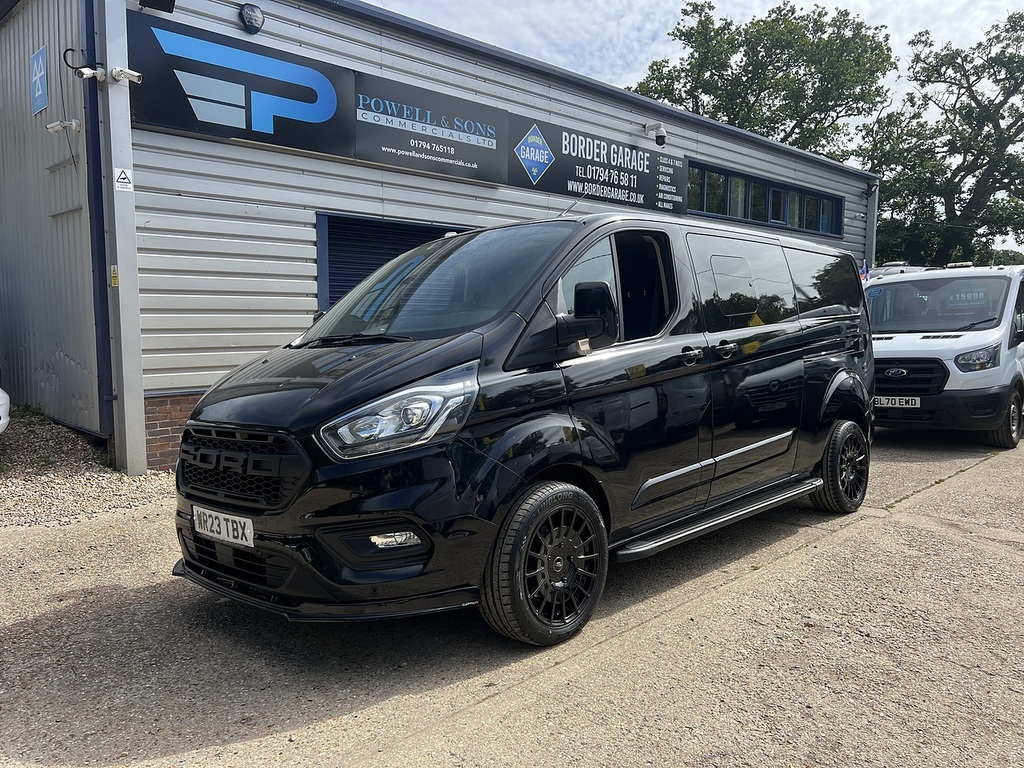 Ford Transit Custom 320 Limited Sport Pack WR23TBX Black #2