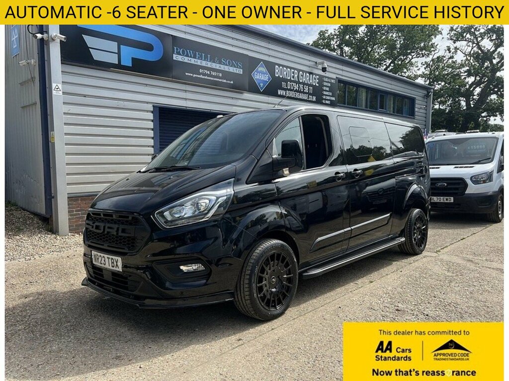 Ford Transit Custom 320 Limited Sport Pack WR23TBX Black