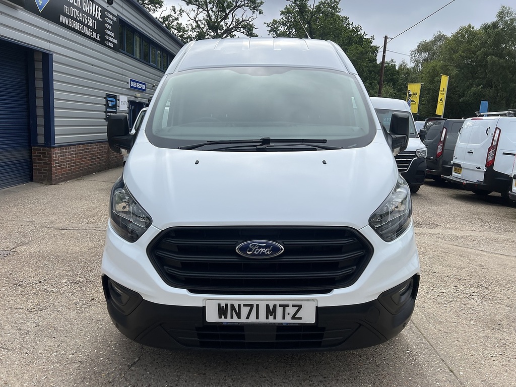Ford Transit Custom 2.0 290 Ecoblue Trend Panel Van Black #14