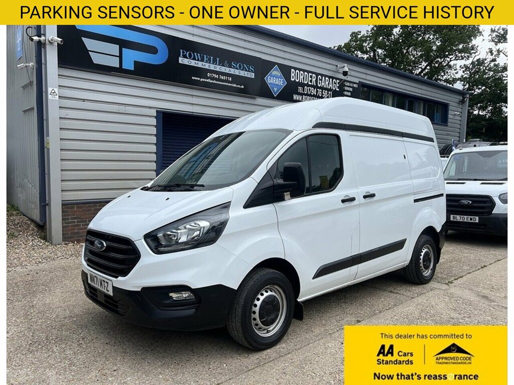 Ford Transit Custom 300 Ecoblue Leader White