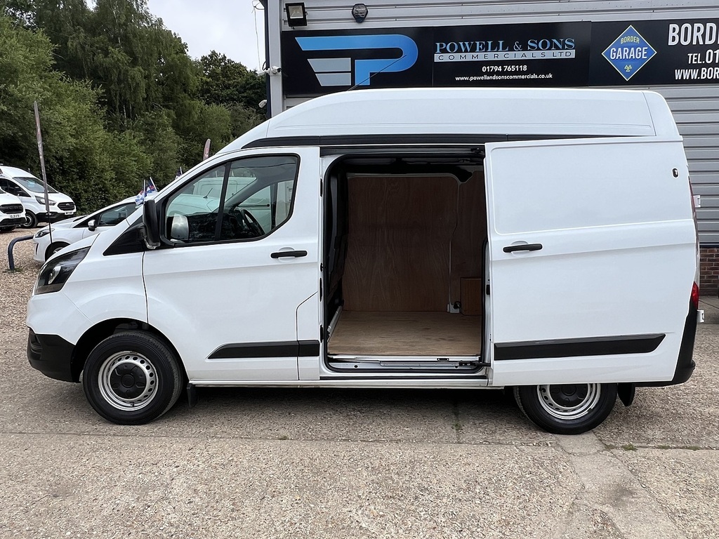 Ford Transit Custom 2.0 290 Ecoblue Trend Panel Van Black #24