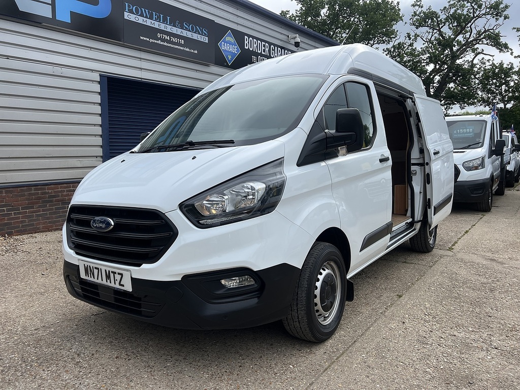 Ford Transit Custom 2.0 290 Ecoblue Trend Panel Van Black #23