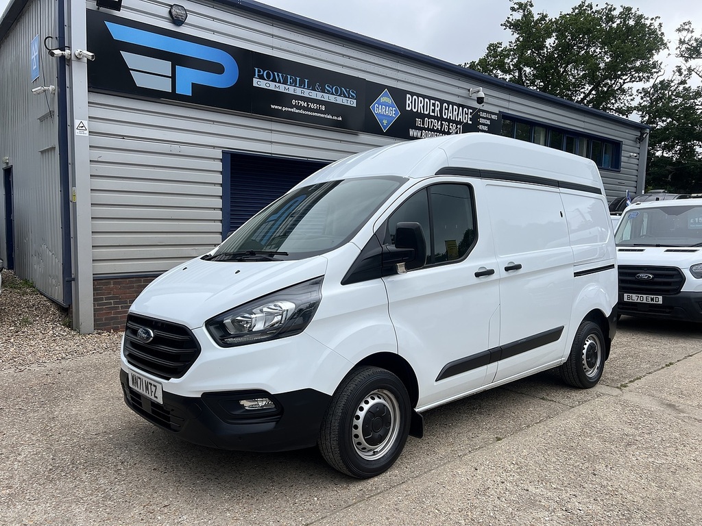Ford Transit Custom 300 Ecoblue Leader White #2