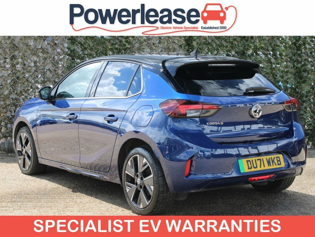 Vauxhall Corsa-e Hatchback DU71WKB Blue #3