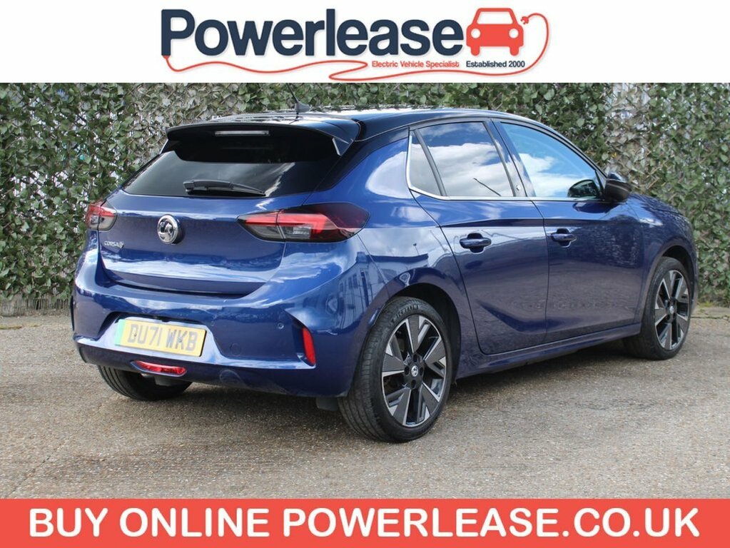 Vauxhall Corsa-e Hatchback DU71WKB Blue #4