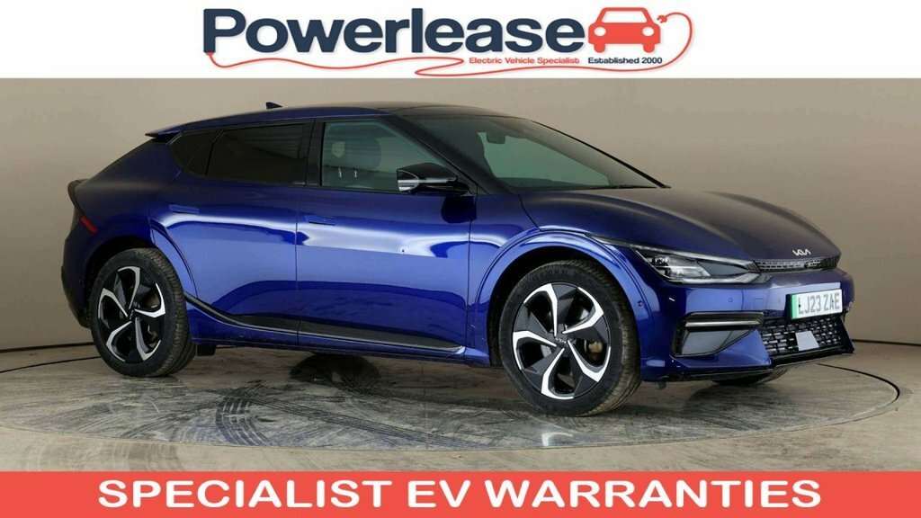 Kia EV6 Hatchback LJ23ZAE Blue #3