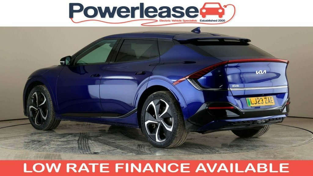 Kia EV6 Hatchback LJ23ZAE Blue #2