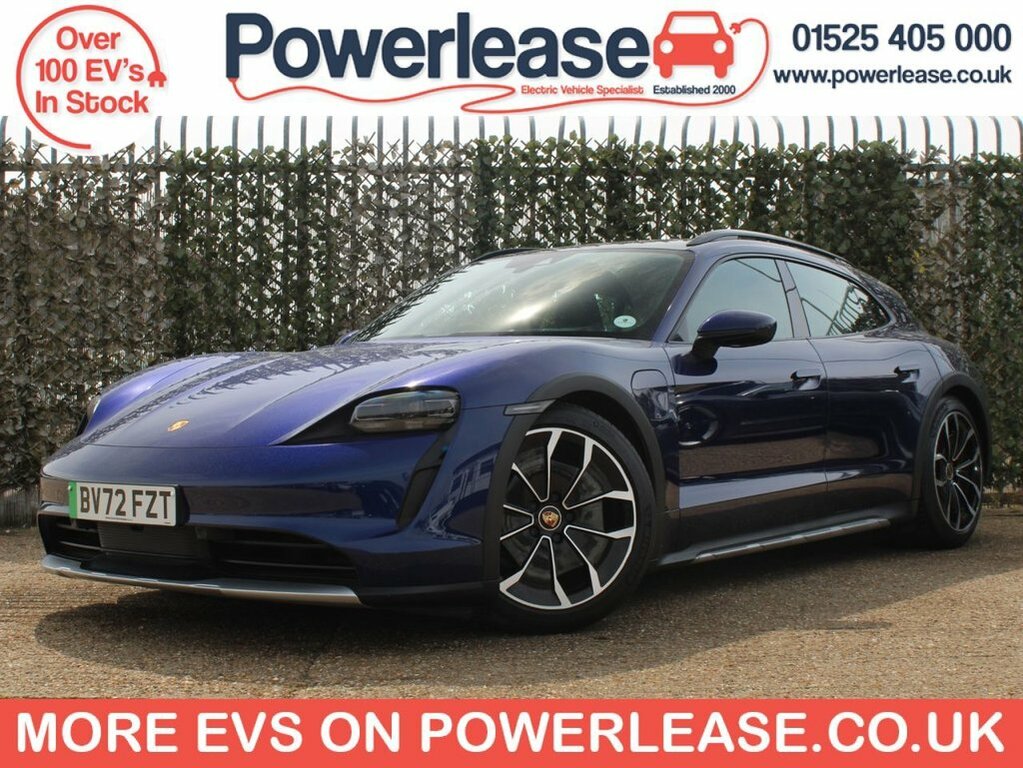 Porsche Taycan Estate BV72FZT Blue