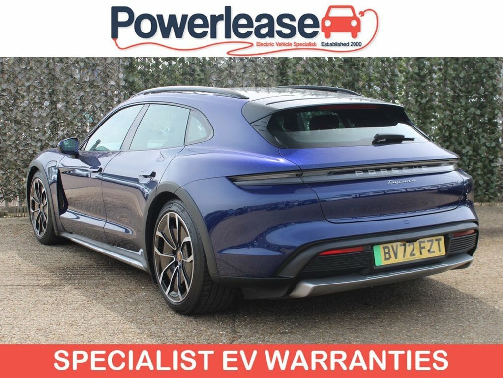 Porsche Taycan Estate BV72FZT Blue #3
