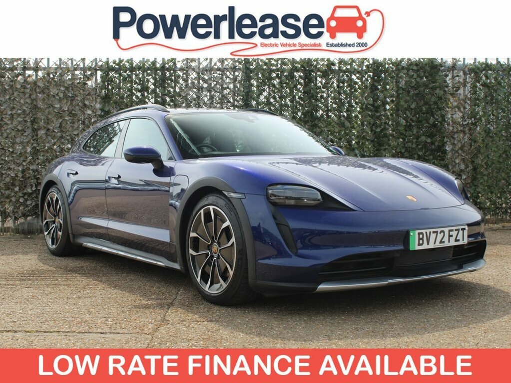 Porsche Taycan Estate BV72FZT Blue #2
