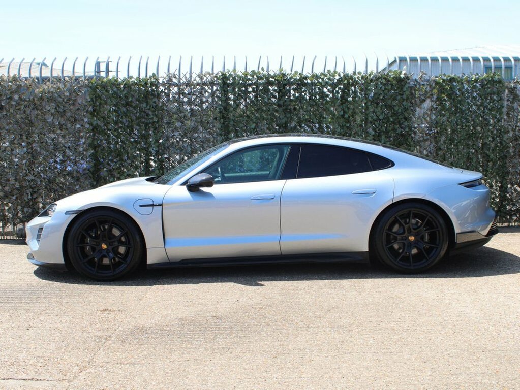 Porsche Taycan Saloon YF23HFA Silver #6