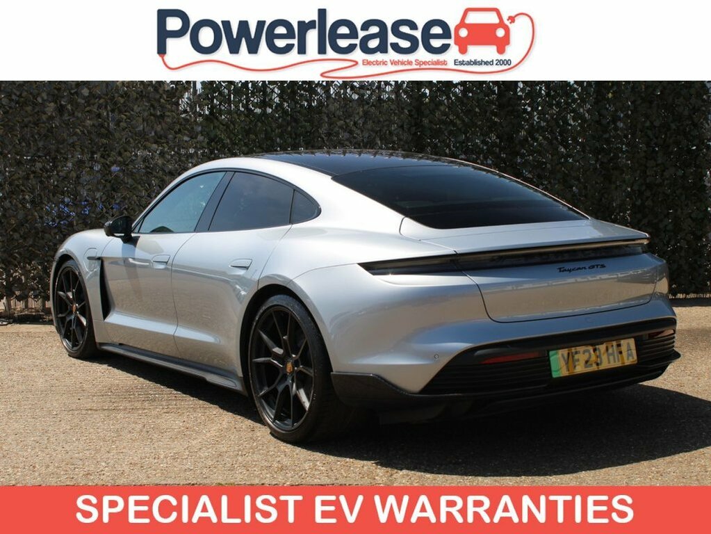 Porsche Taycan Saloon YF23HFA Silver #3