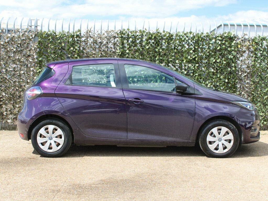 Renault Zoe Hatchback Purple #4