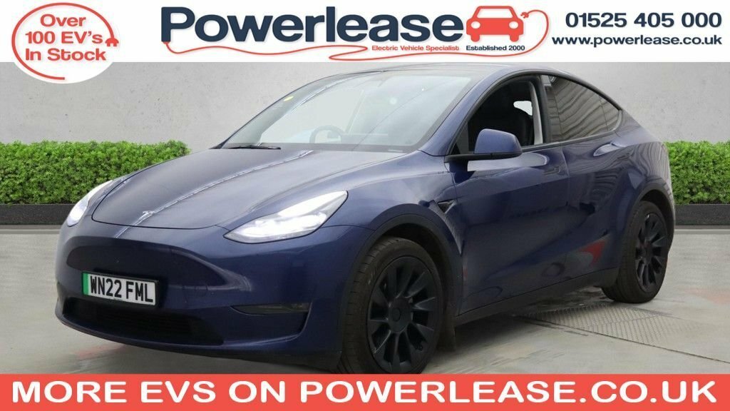 Tesla Model Y Suv Blue