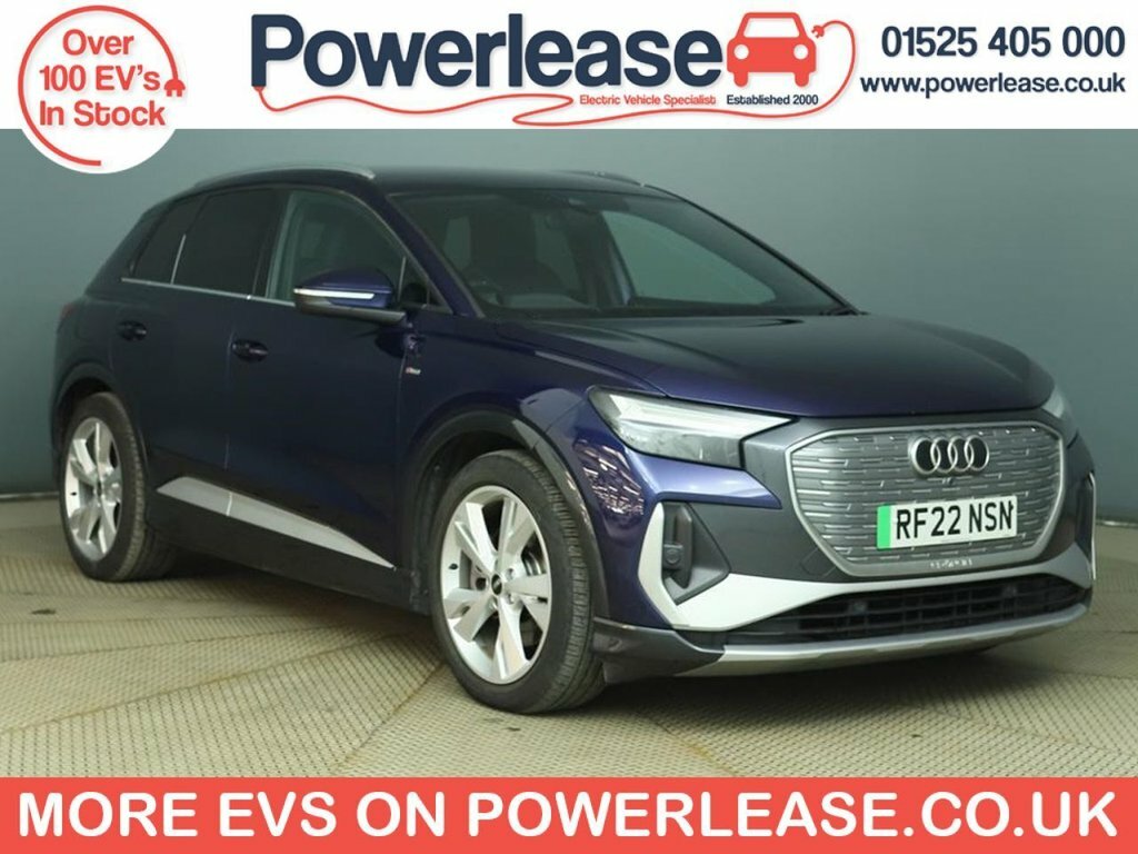 Audi Q4 E Tron Suv Blue