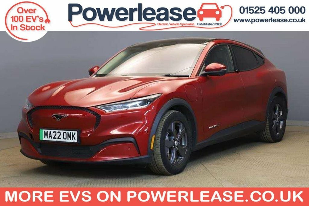 Ford Mustang Mach-E Suv Red