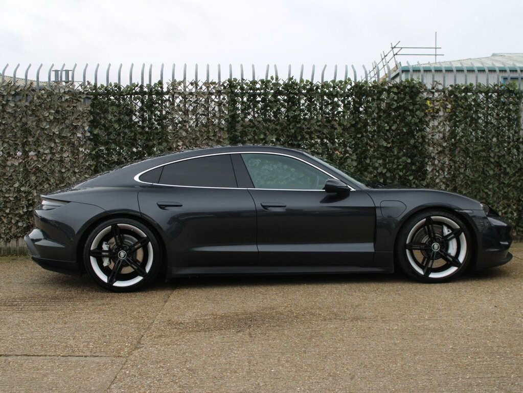 Porsche Taycan Saloon Grey #4