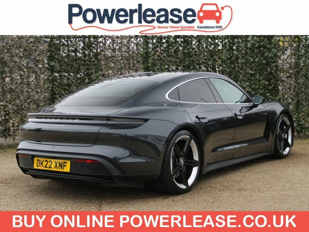 Porsche Taycan Saloon Grey #3