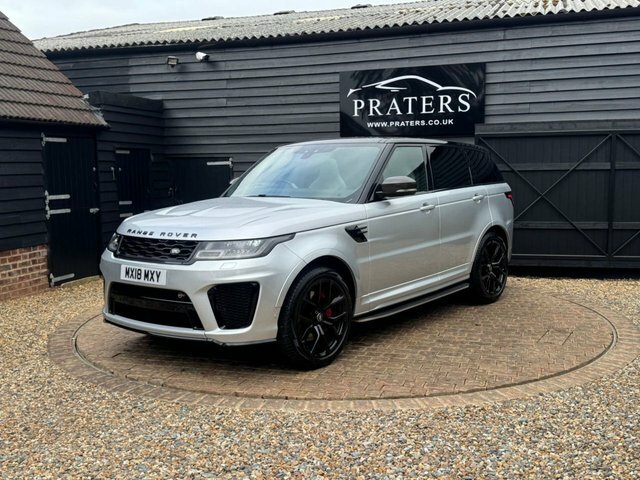 Land Rover Range Rover Sport P575 V8 Svr Suv MX18MXY Silver #2