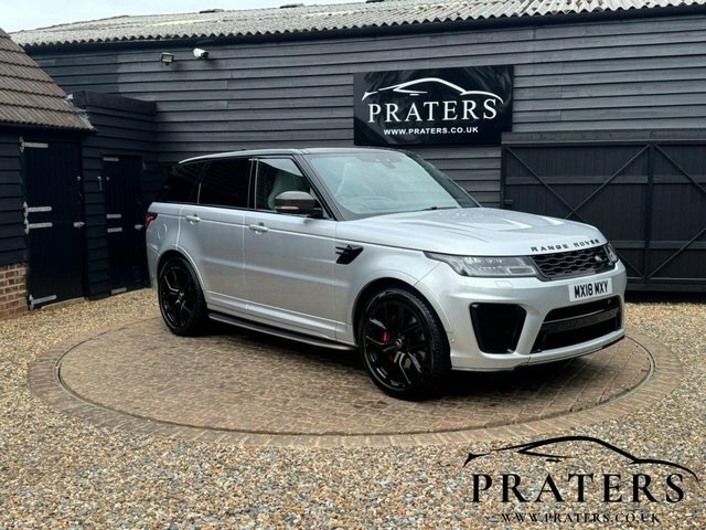 Land Rover Range Rover Sport P575 V8 Svr Suv Silver