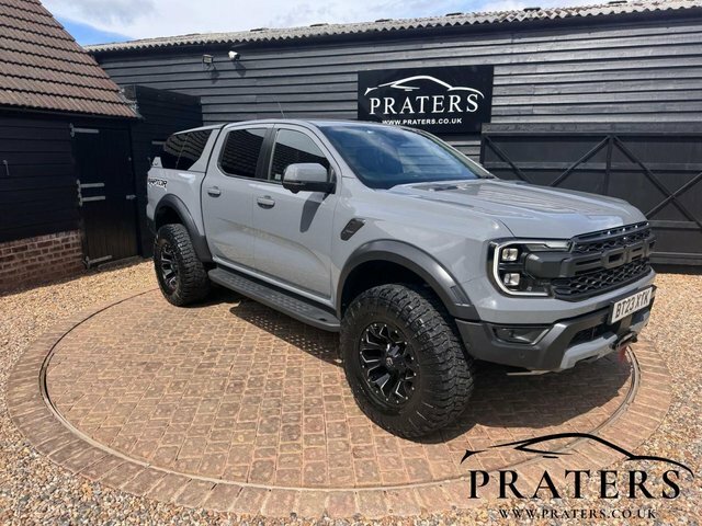 Ford Ranger V6 Ecoboost Raptor Pickup Grey