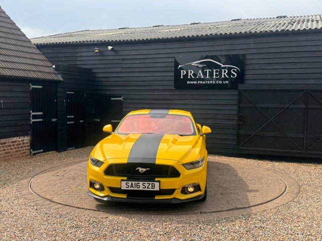 Ford Mustang V8 Gt Fastback Yellow #3