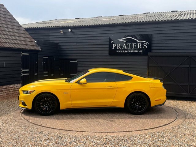 Ford Mustang V8 Gt Fastback Yellow #5
