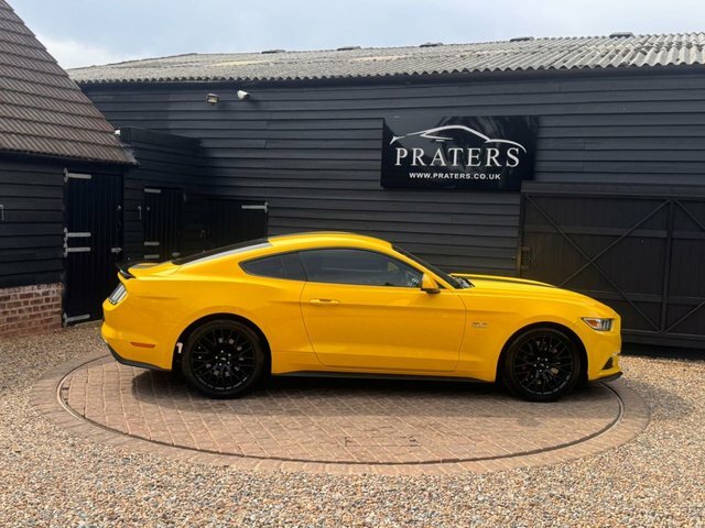 Ford Mustang V8 Gt Fastback Yellow #4