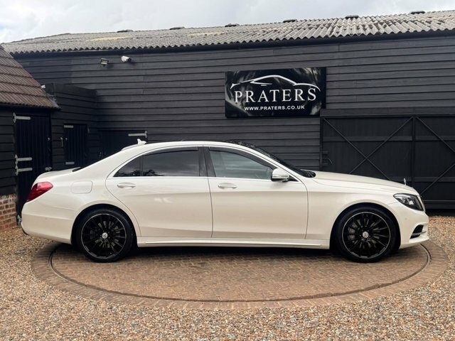 Mercedes-Benz S Class S350ld V6 Amg Line White #4