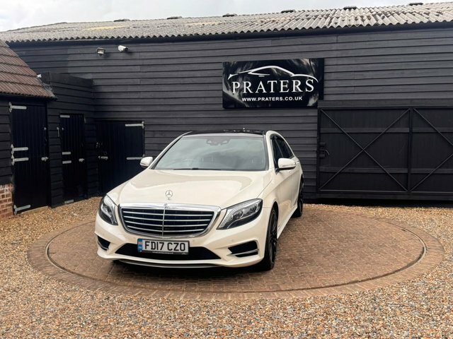 Mercedes-Benz S Class S350ld V6 Amg Line White #3