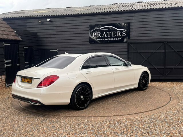 Mercedes-Benz S Class S350ld V6 Amg Line White #6