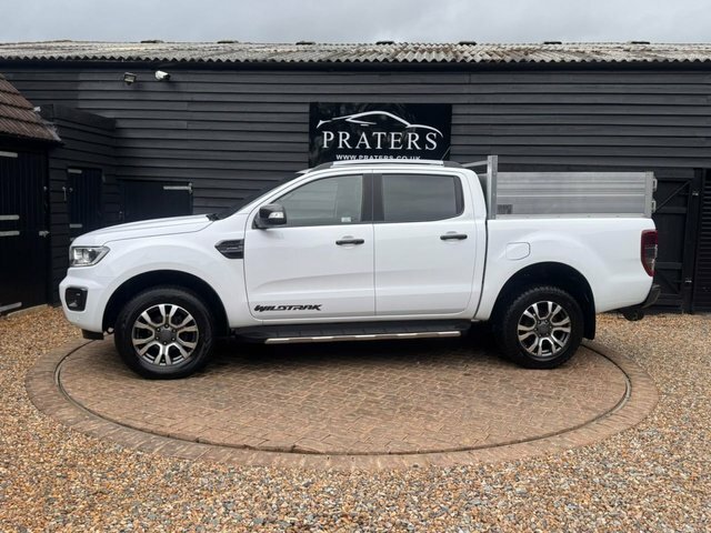 Ford Ranger Ecoblue Wildtrak Pickup Double White #6
