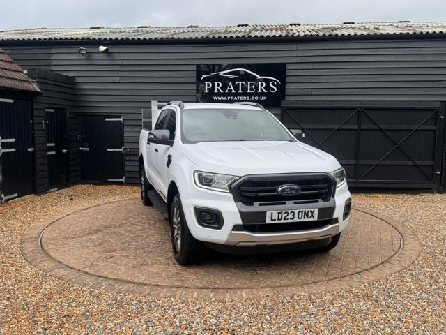 Ford Ranger Ecoblue Wildtrak Pickup Double White #4