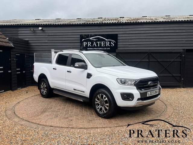 Ford Ranger Ecoblue Wildtrak Pickup Double White