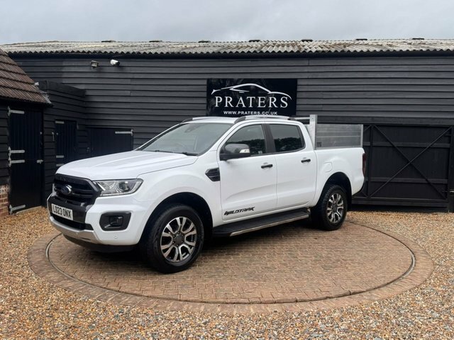 Ford Ranger Ecoblue Wildtrak Pickup Double White #2